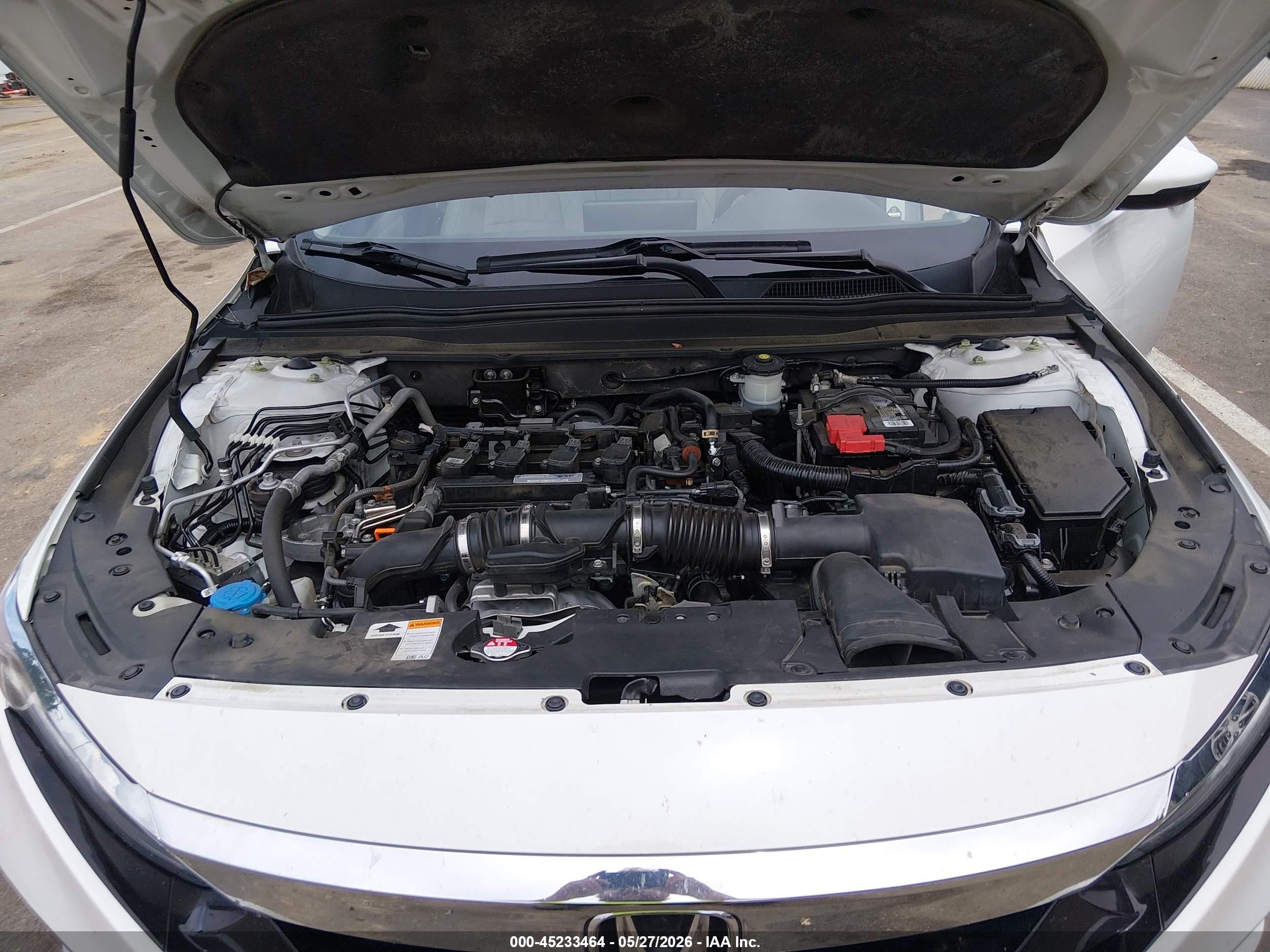 2018 Honda Accord Ex-l Белый vin: 1HGCV1F57JA246838