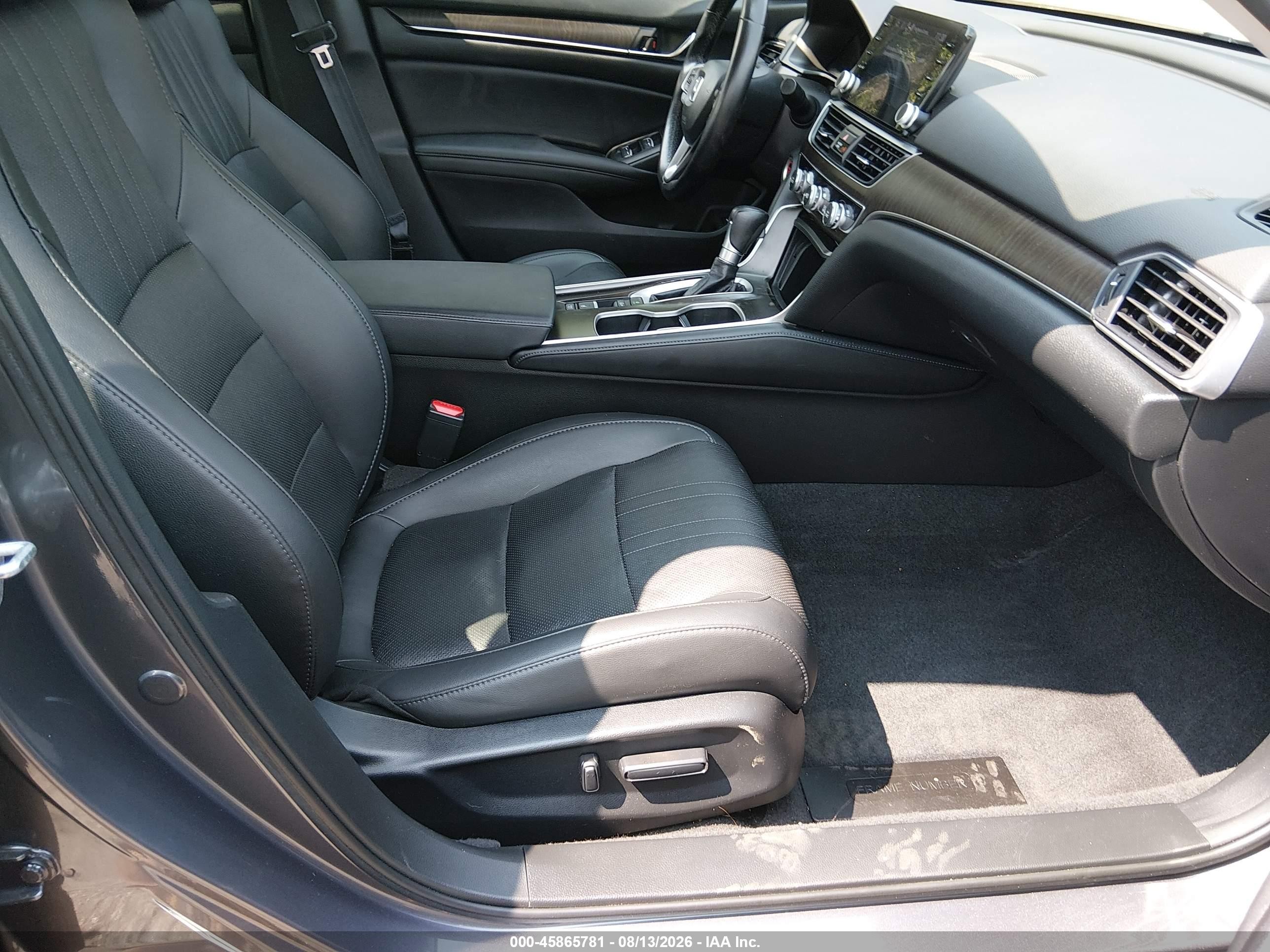 2021 Honda Accord Ex-l Gray vin: 1HGCV1F58MA026077