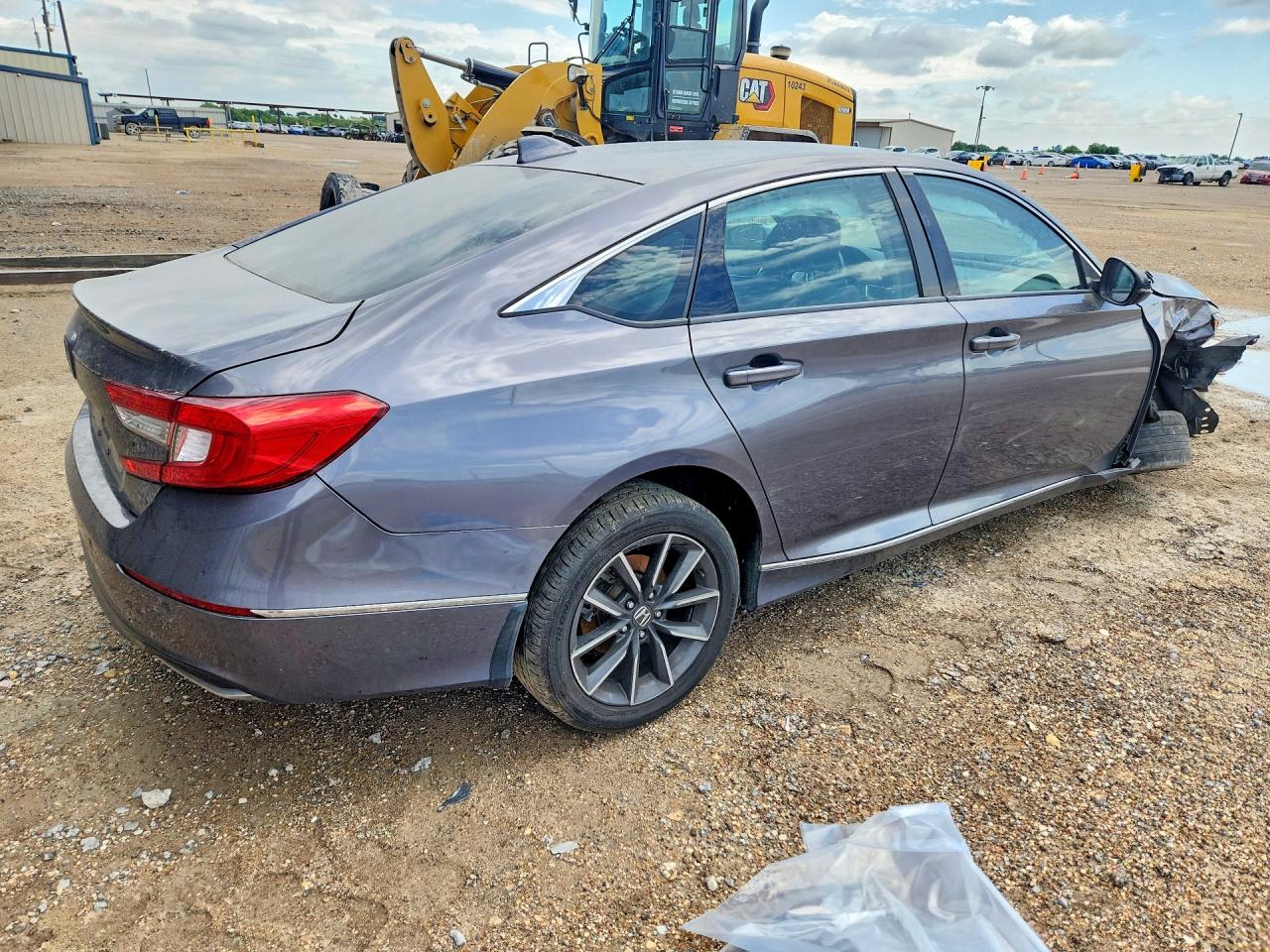 2021 Honda Accord Exl Gray vin: 1HGCV1F58MA036155