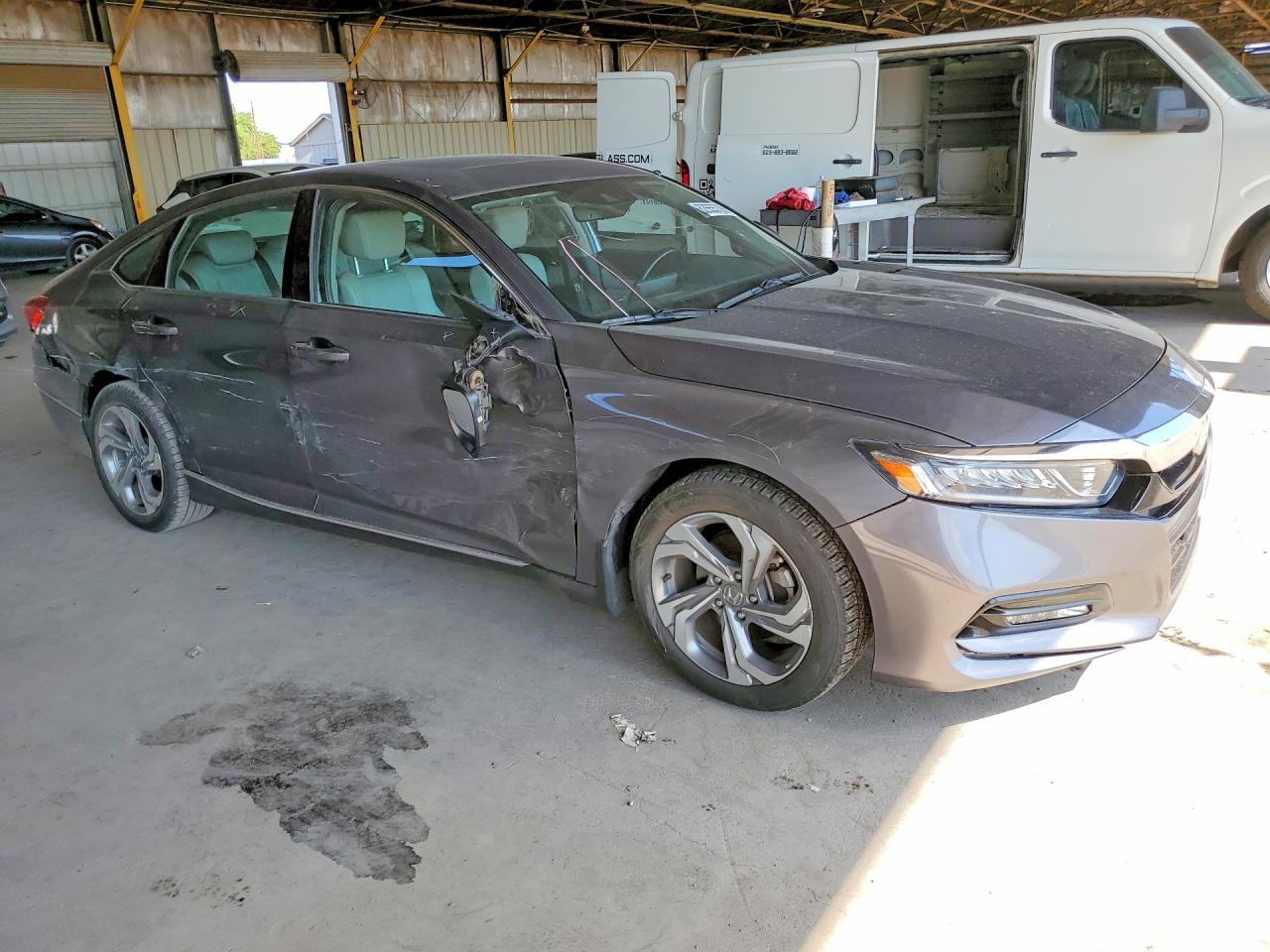 2019 Honda Accord Exl Gray vin: 1HGCV1F59KA060381