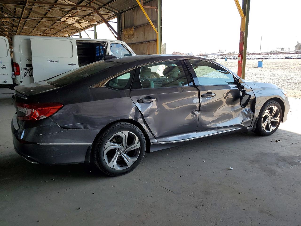 2019 Honda Accord Exl Gray vin: 1HGCV1F59KA060381