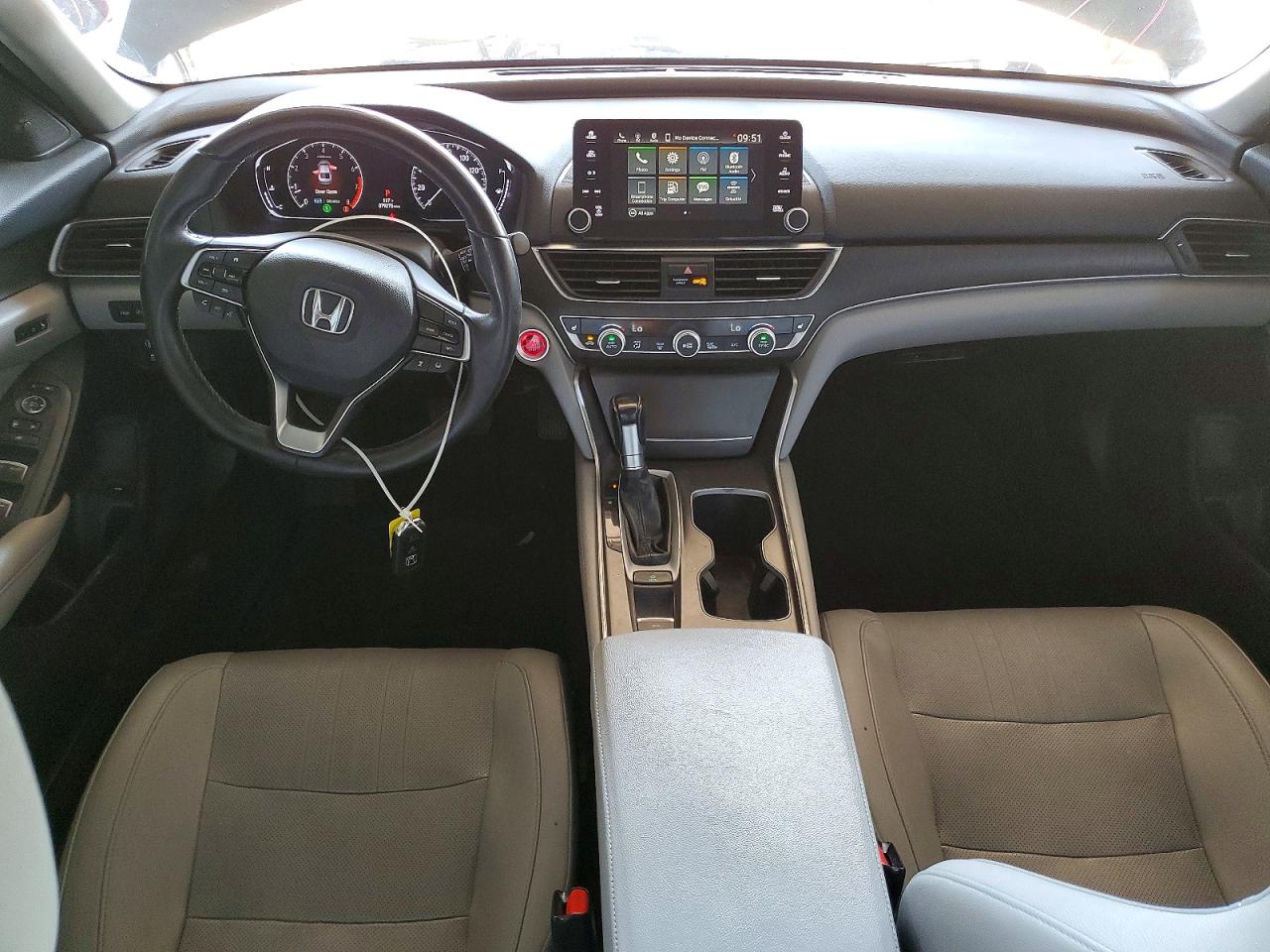 2019 Honda Accord Exl Gray vin: 1HGCV1F59KA060381