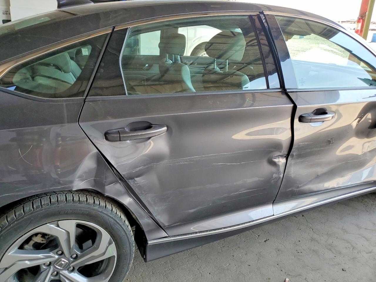 2019 Honda Accord Exl Gray vin: 1HGCV1F59KA060381