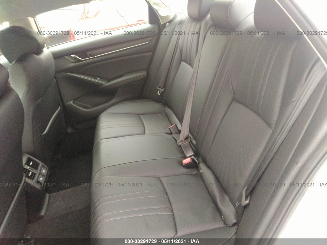2021 Honda Accord Sedan Ex-l White vin: 1HGCV1F59MA015993