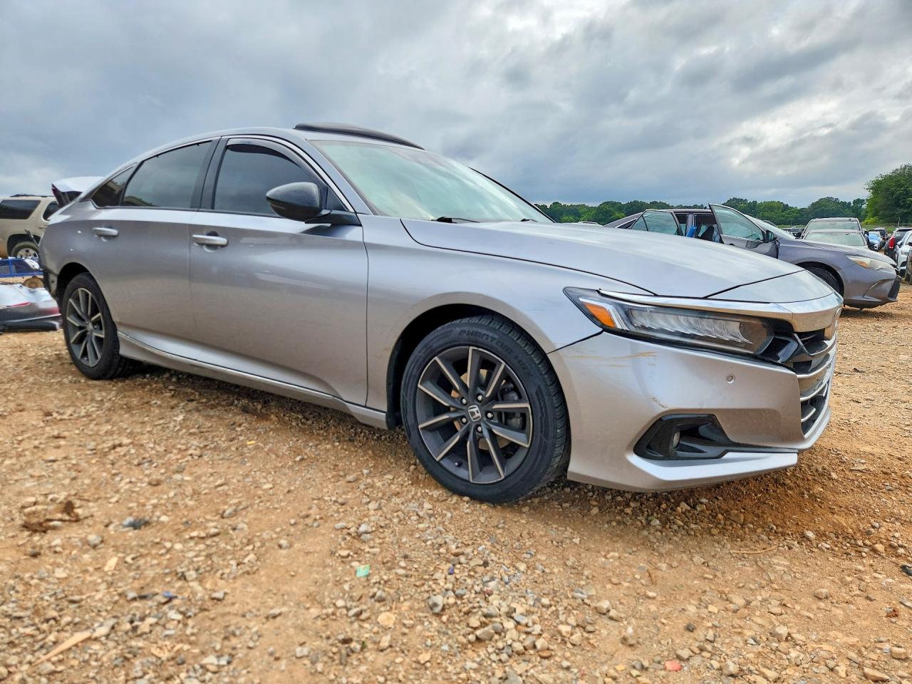 2021 Honda Accord Exl Silver vin: 1HGCV1F59MA079922