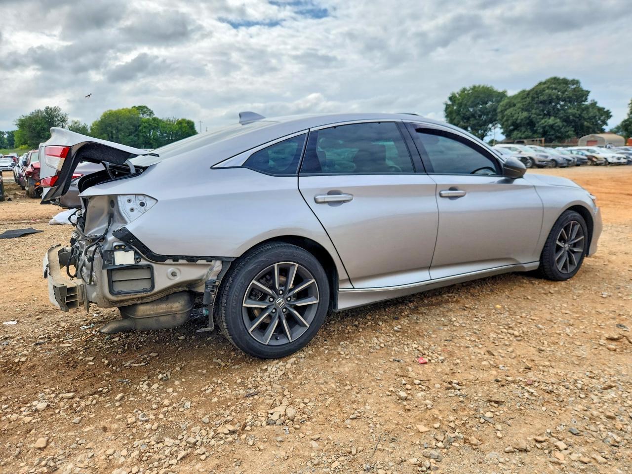 2021 Honda Accord Exl Silver vin: 1HGCV1F59MA079922