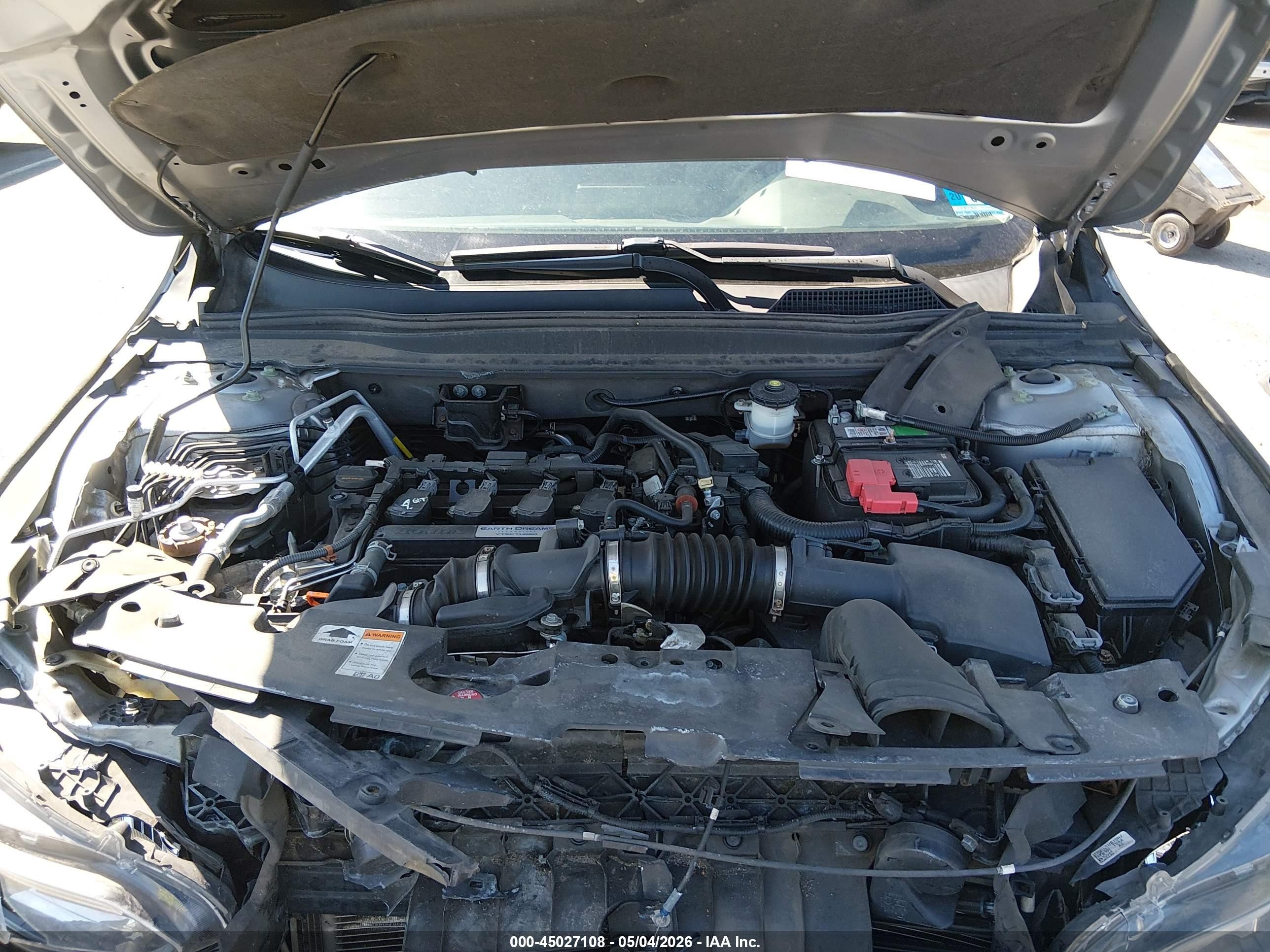 2018 Honda Accord Ex-l Серебряный vin: 1HGCV1F64JA113821