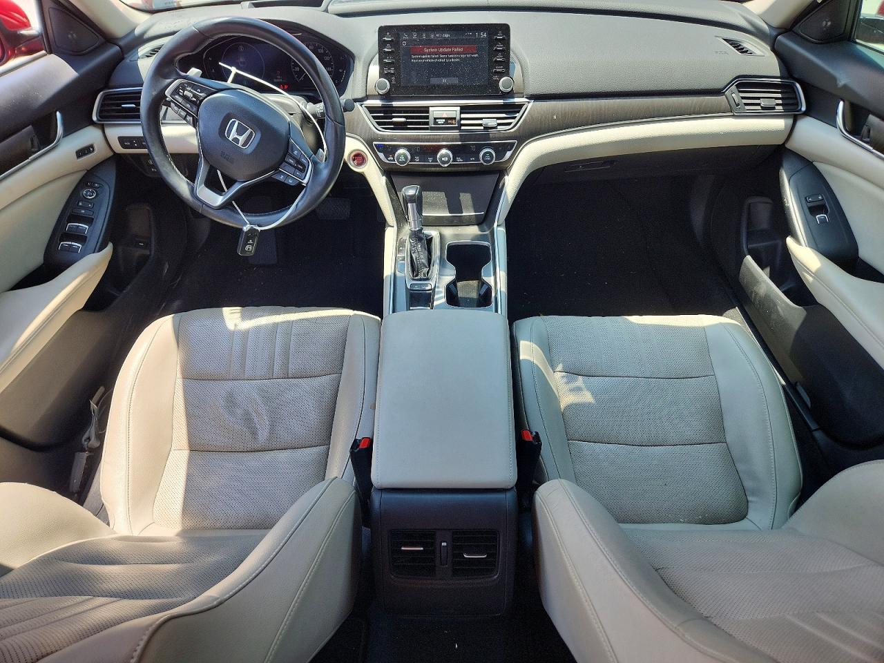 2018 Honda Accord Touring Red vin: 1HGCV1F90JA183262