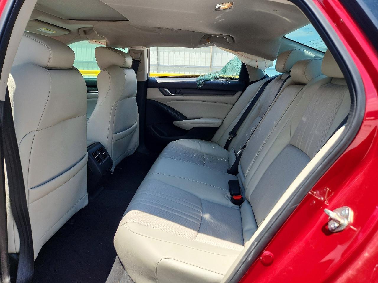 2018 Honda Accord Touring Red vin: 1HGCV1F90JA183262