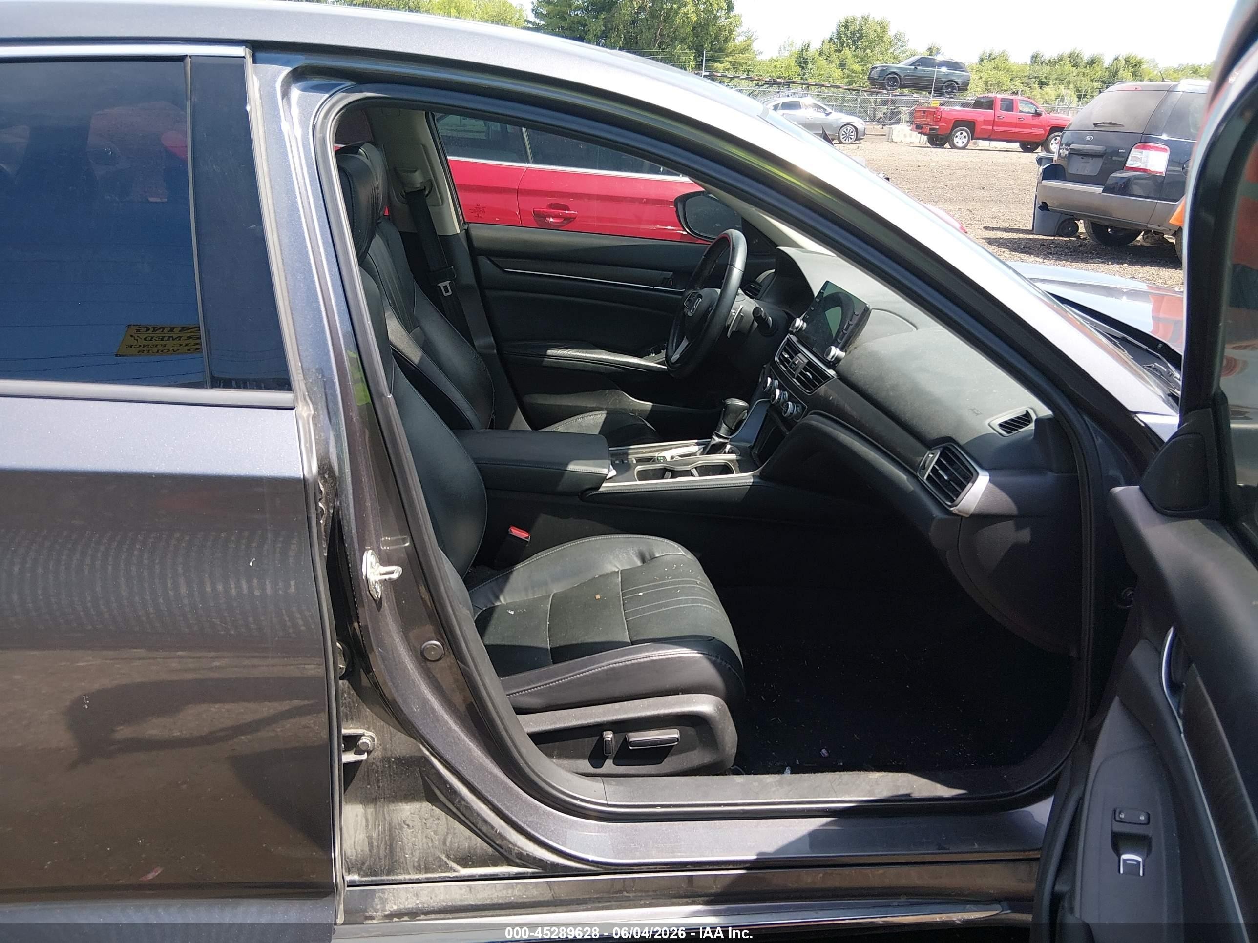 2018 Honda Accord Touring Gray vin: 1HGCV1F97JA140621