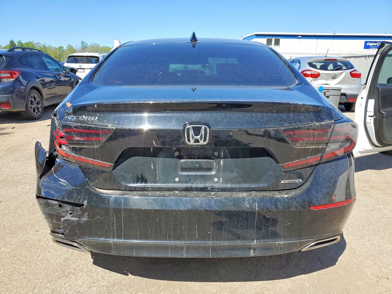 2019 Honda Accord Touring Black vin: 1HGCV1F97KA802120