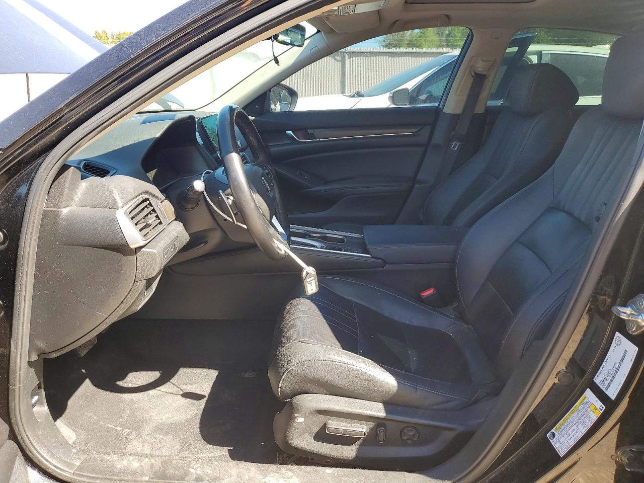 2019 Honda Accord Touring Black vin: 1HGCV1F97KA802120