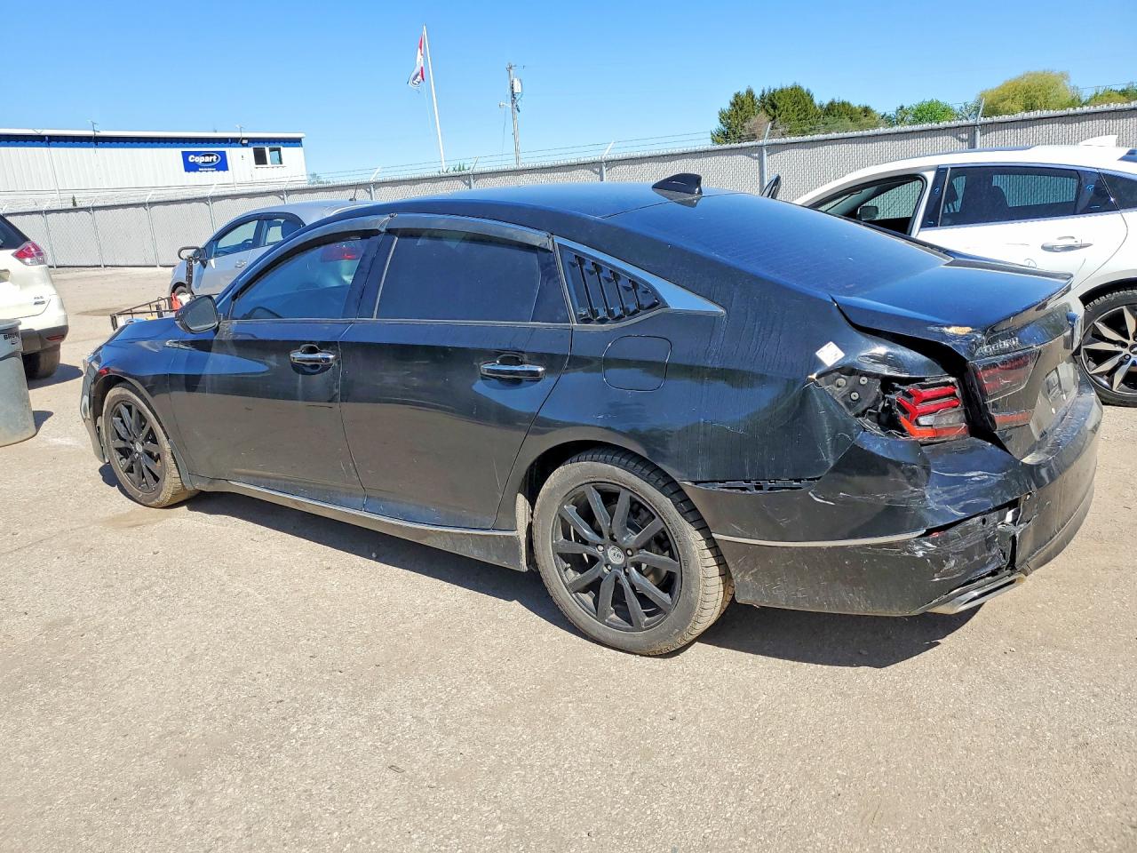 2019 Honda Accord Touring Black vin: 1HGCV1F97KA802120