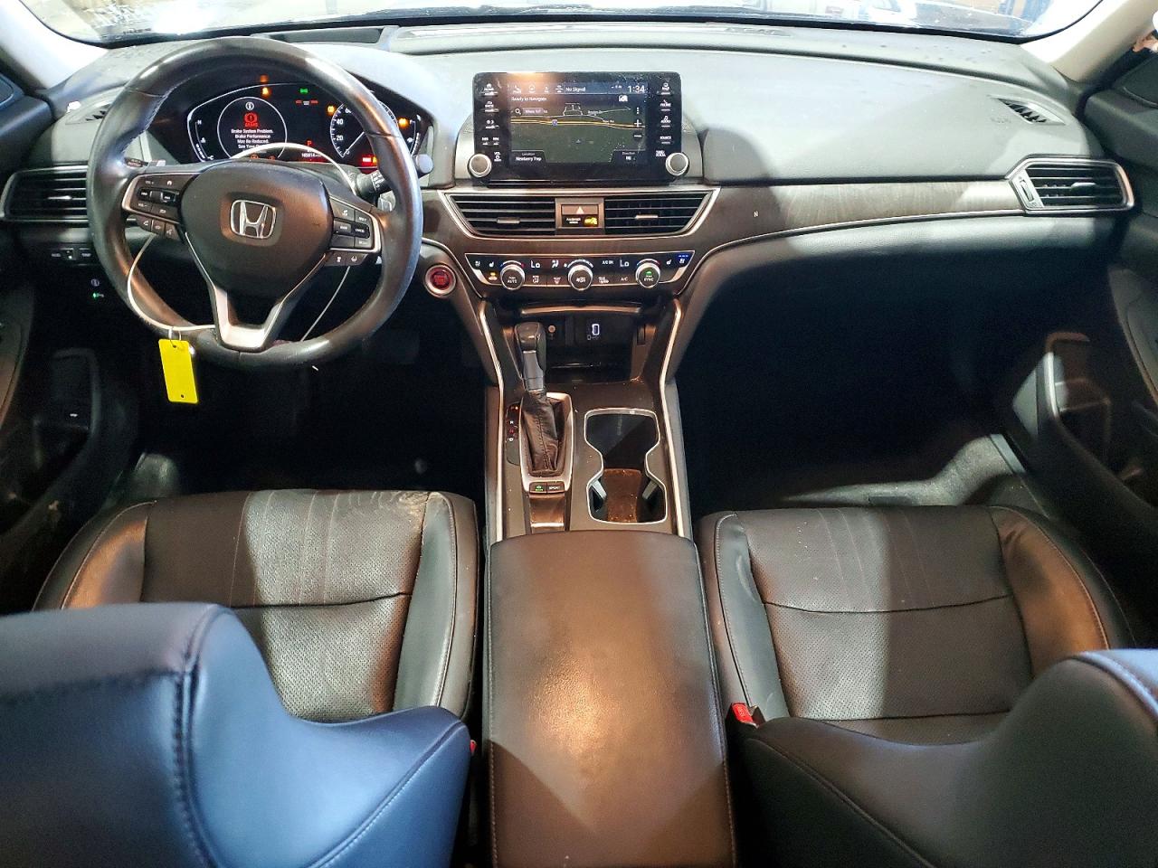 2018 Honda Accord Touring Black vin: 1HGCV1F9XJA070130