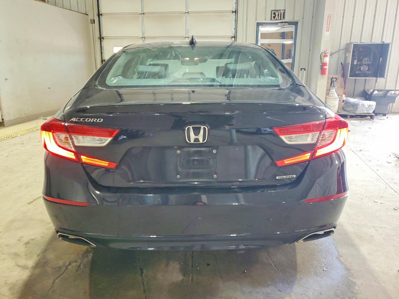 2018 Honda Accord Touring Black vin: 1HGCV1F9XJA070130