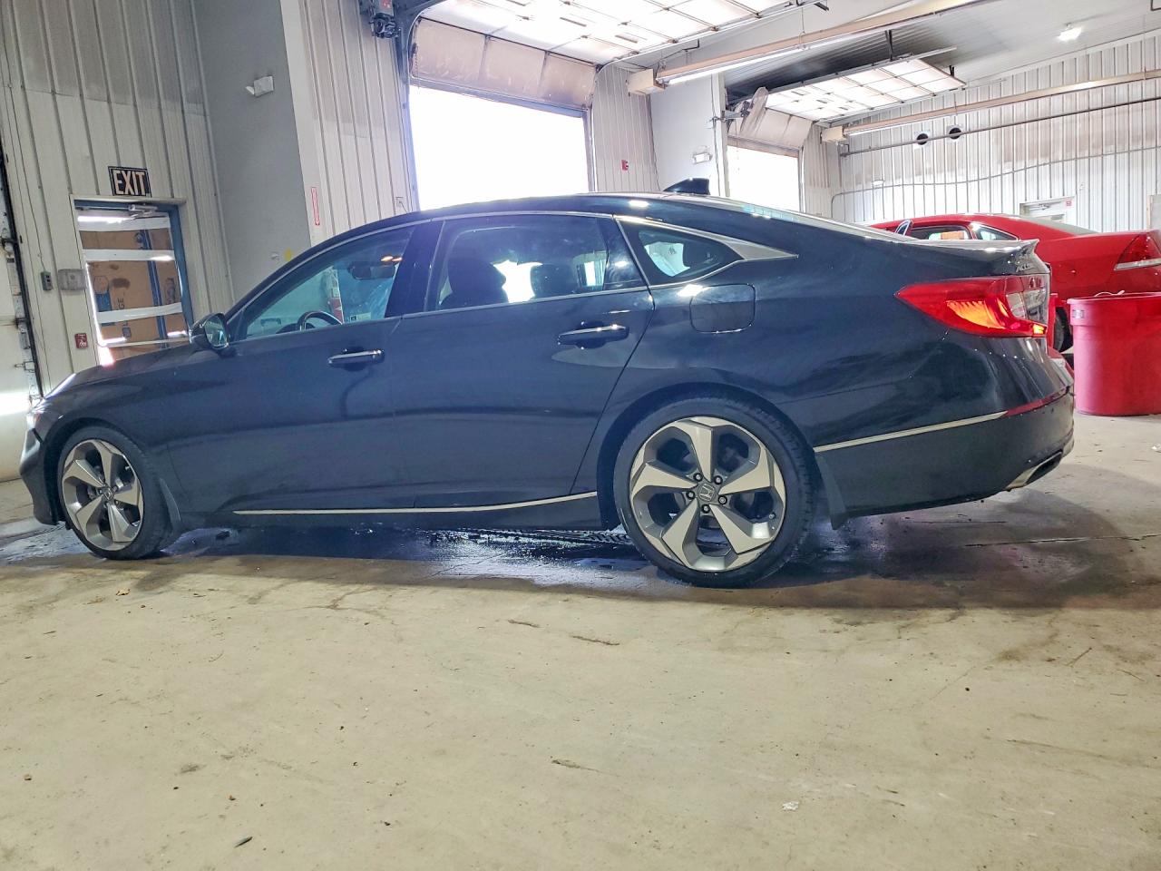2018 Honda Accord Touring Black vin: 1HGCV1F9XJA070130