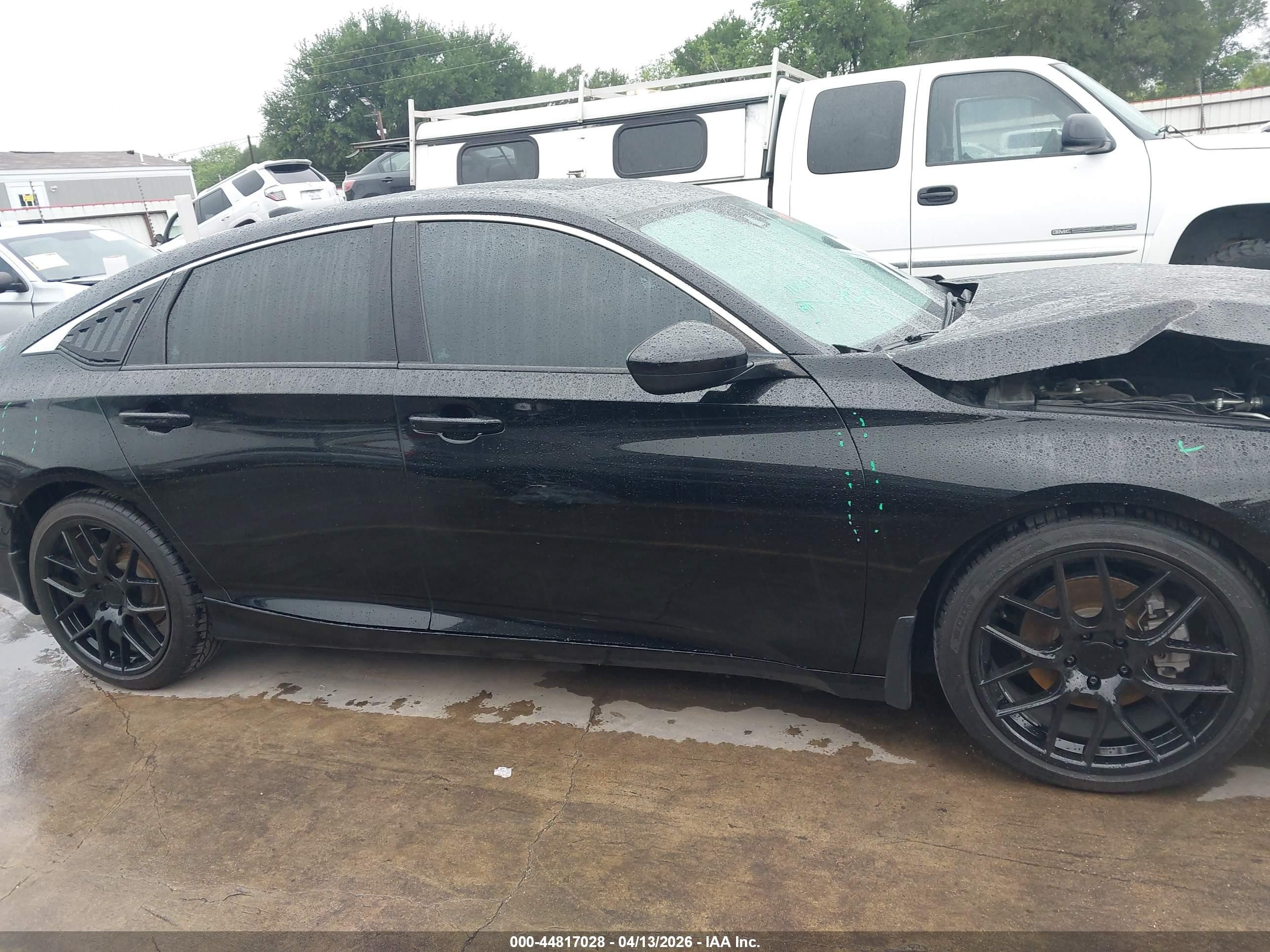 2022 Honda Accord Sport 2.0t Black vin: 1HGCV2F31NA017839