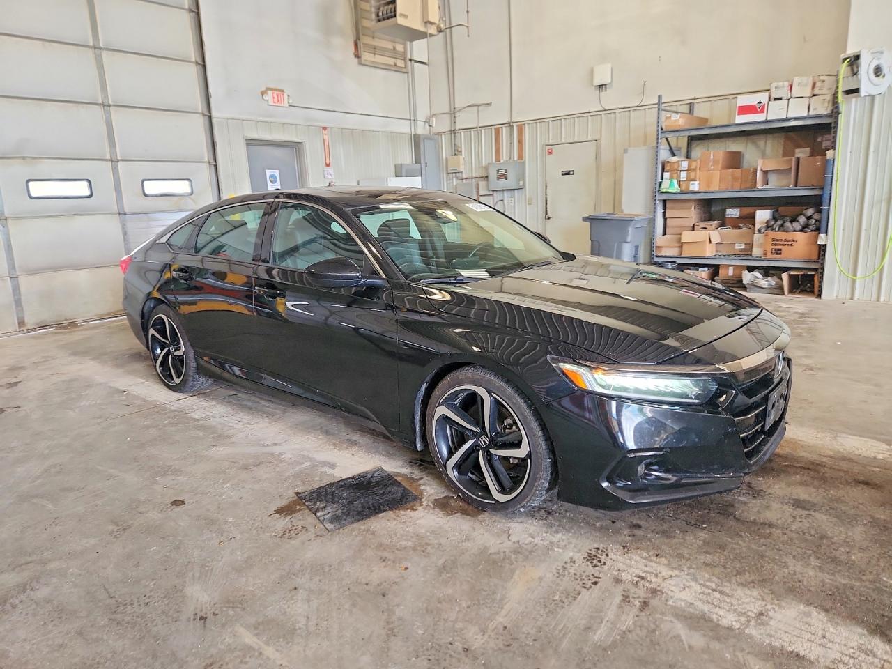 2021 Honda Accord Sport Black vin: 1HGCV2F32MA007710