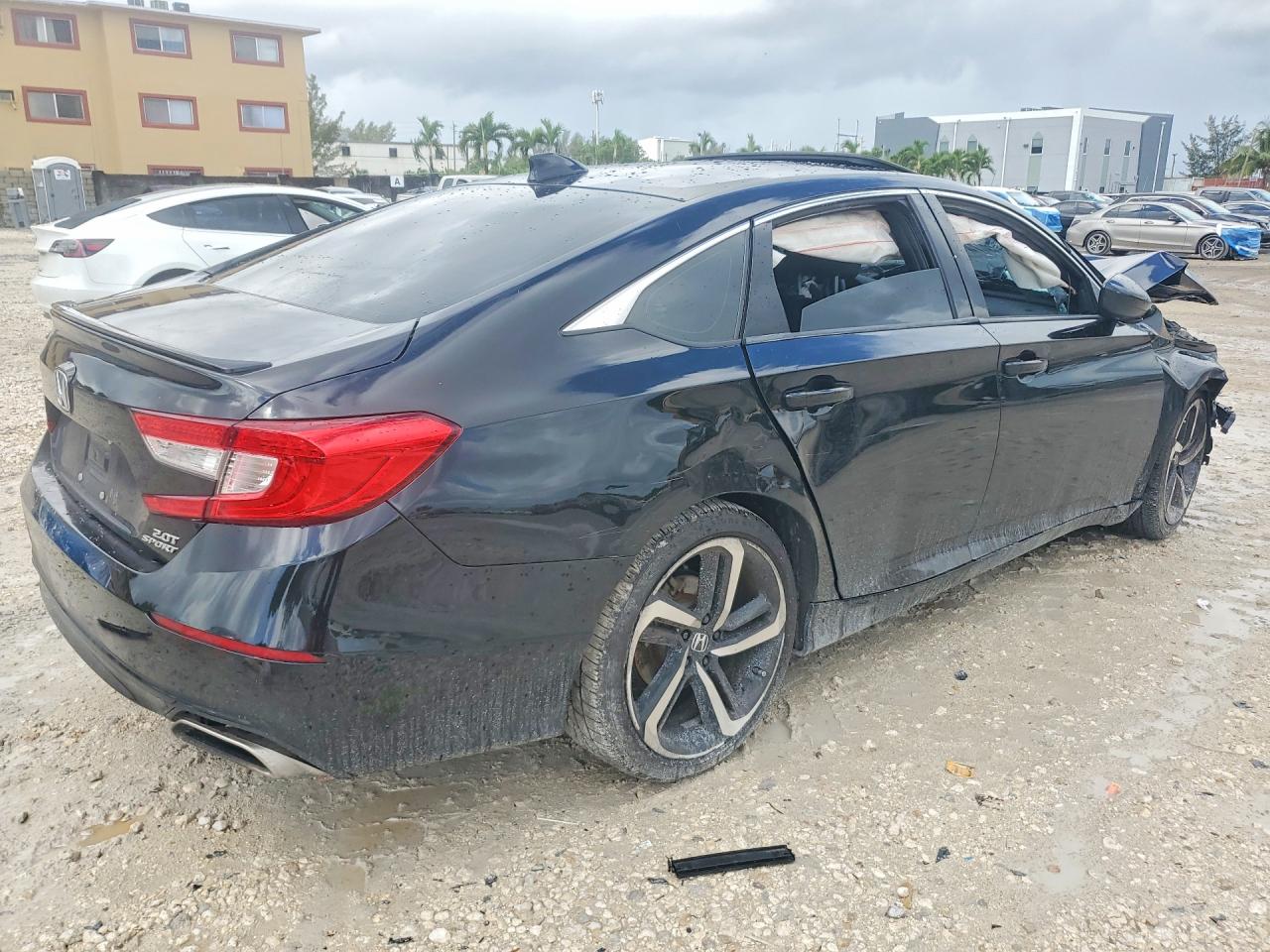 2022 Honda Accord Sport Black vin: 1HGCV2F32NA006218