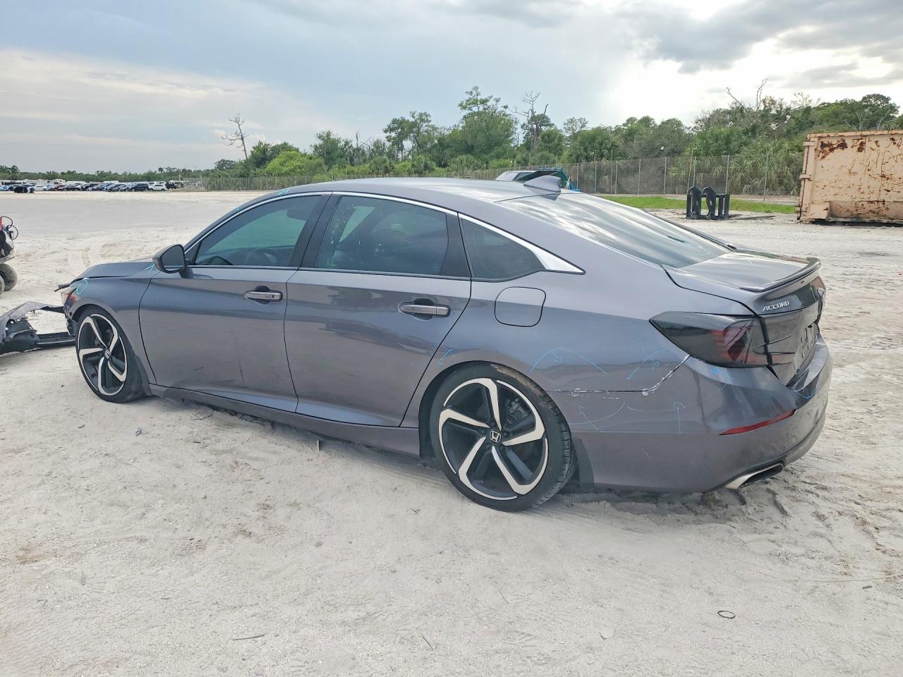 2020 Honda Accord Sport Gray vin: 1HGCV2F33LA019685