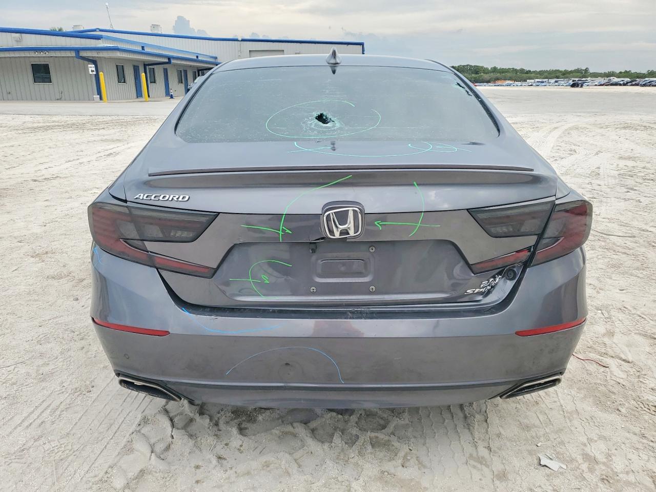 2020 Honda Accord Sport Gray vin: 1HGCV2F33LA019685