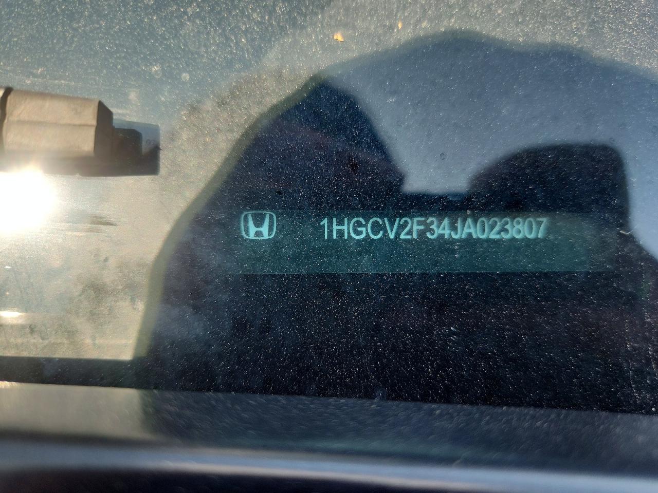 2018 Honda Accord Sport White vin: 1HGCV2F34JA023807