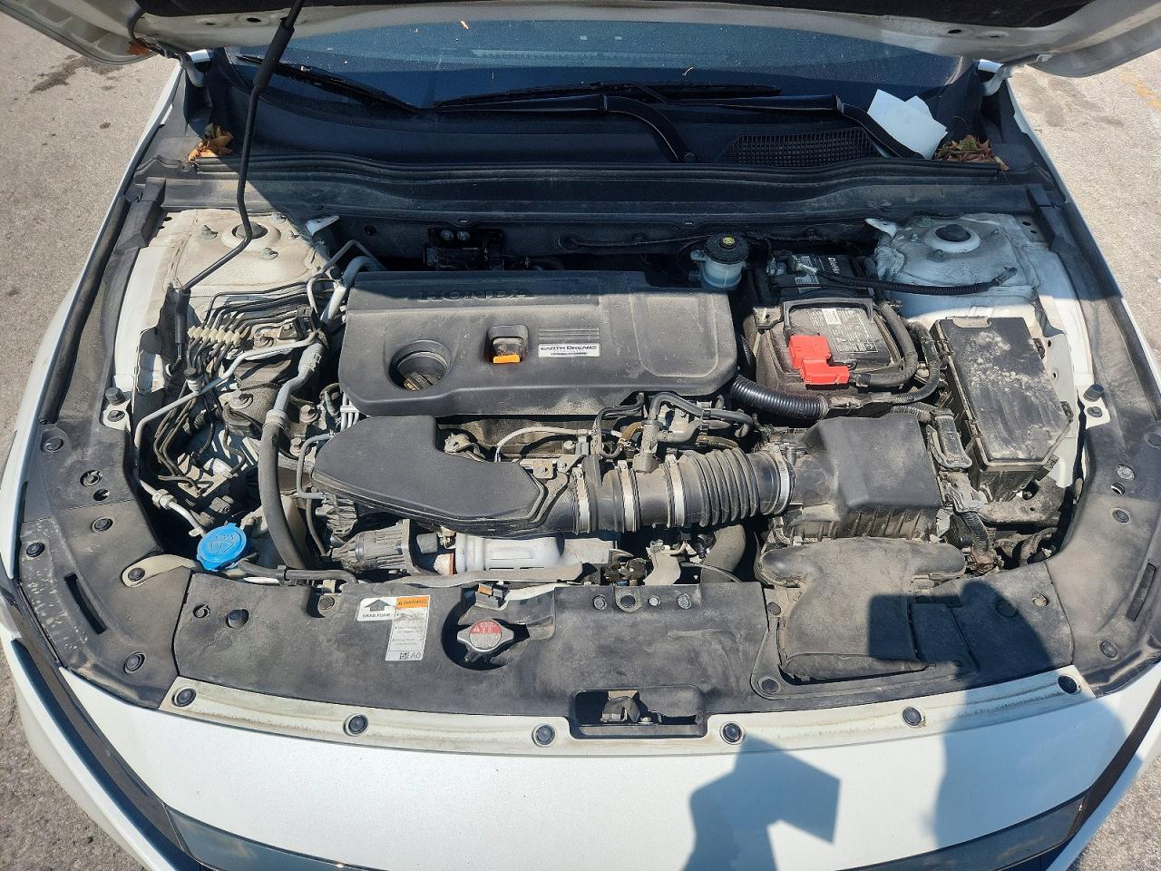 2018 Honda Accord Sport White vin: 1HGCV2F34JA023807