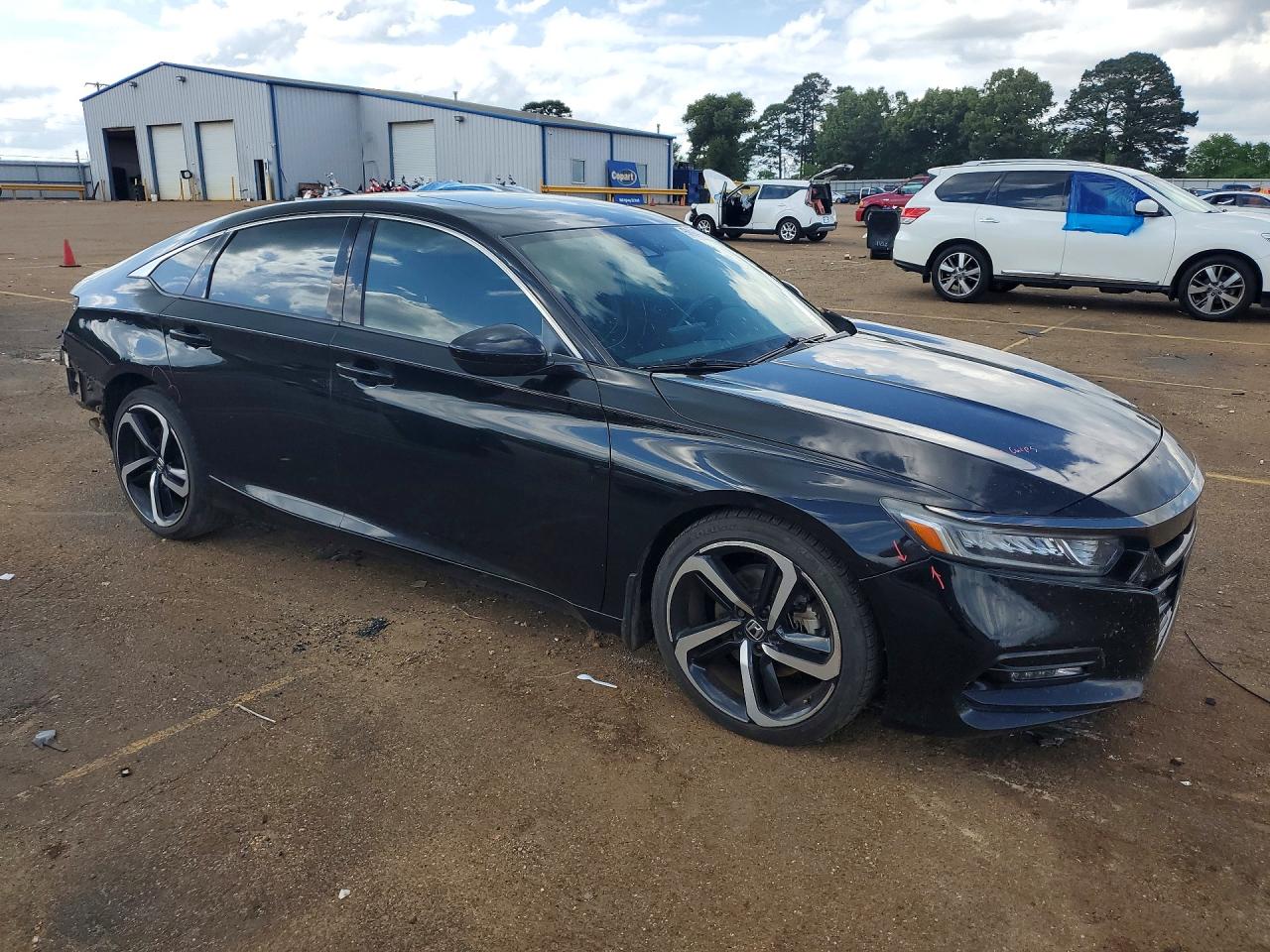 2018 Honda Accord Sport Black vin: 1HGCV2F34JA049159