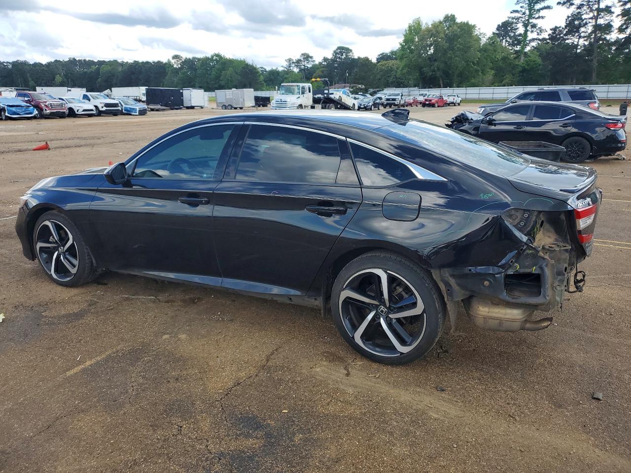 2018 Honda Accord Sport Black vin: 1HGCV2F34JA049159