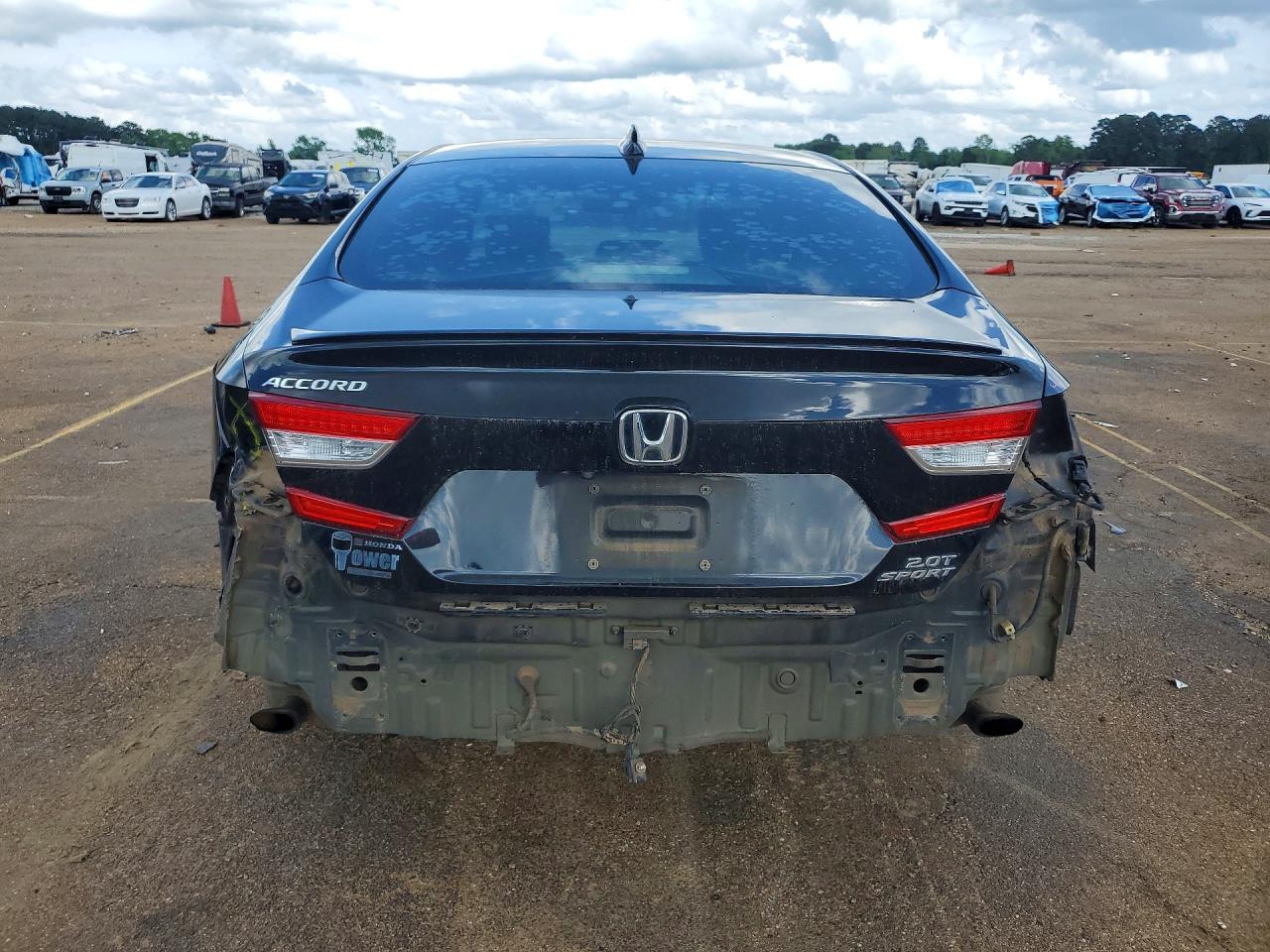 2018 Honda Accord Sport Black vin: 1HGCV2F34JA049159