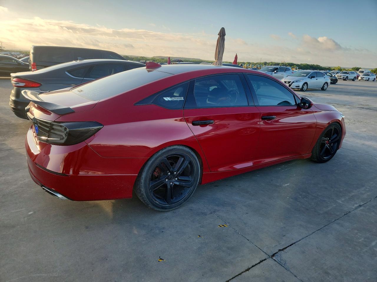2020 Honda Accord Sport Red vin: 1HGCV2F34LA019159