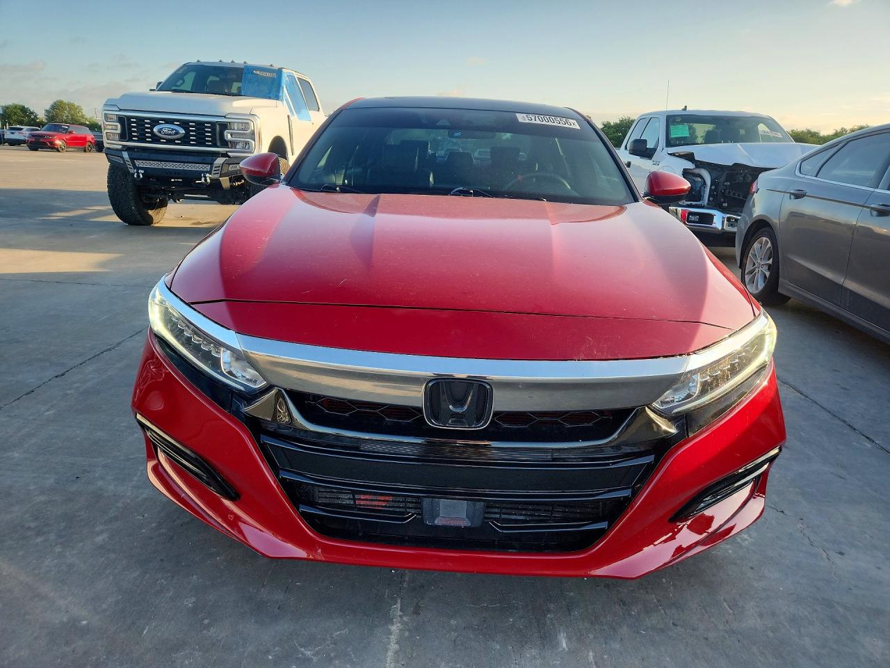 2020 Honda Accord Sport Red vin: 1HGCV2F34LA019159