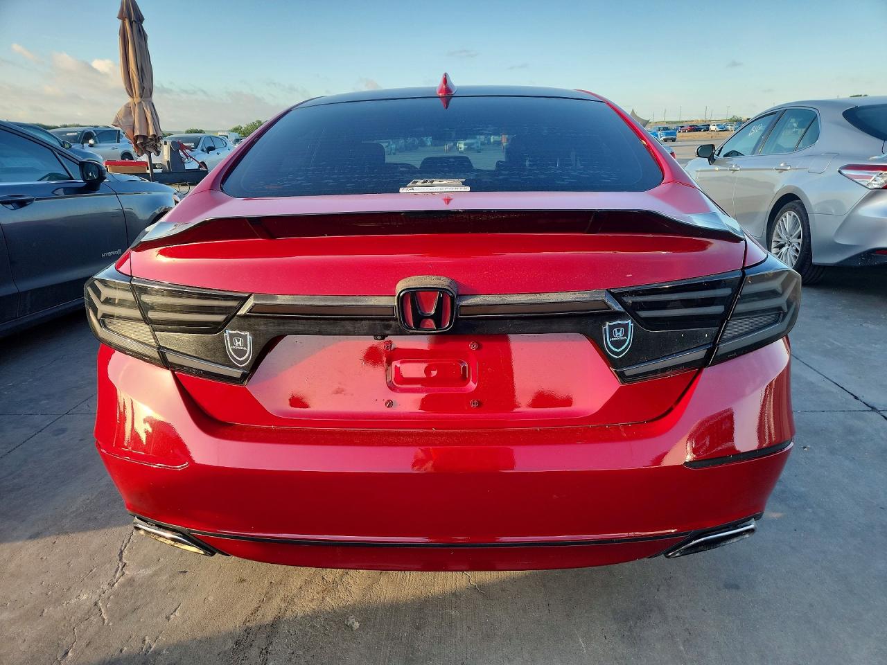 2020 Honda Accord Sport Red vin: 1HGCV2F34LA019159