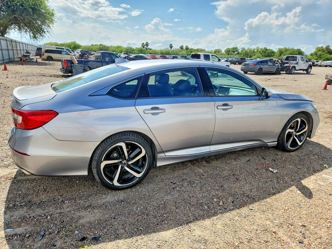 2020 Honda Accord Sport Silver vin: 1HGCV2F34LA023549