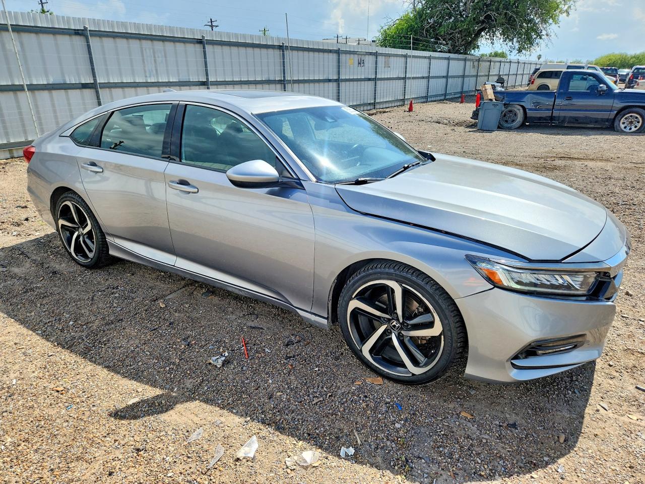 2020 Honda Accord Sport Silver vin: 1HGCV2F34LA023549