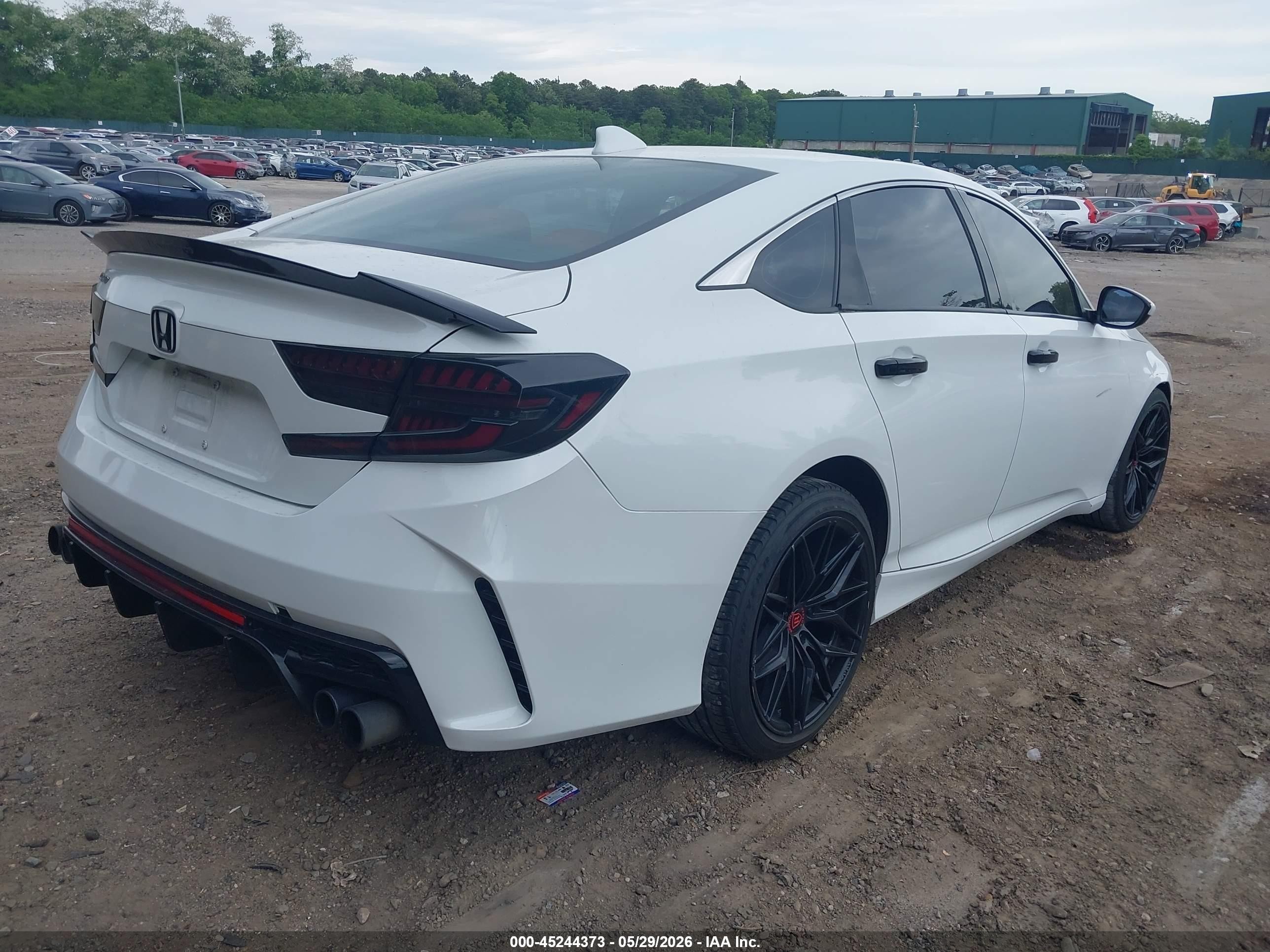 2020 Honda Accord Sport 2.0t White vin: 1HGCV2F34LA024913