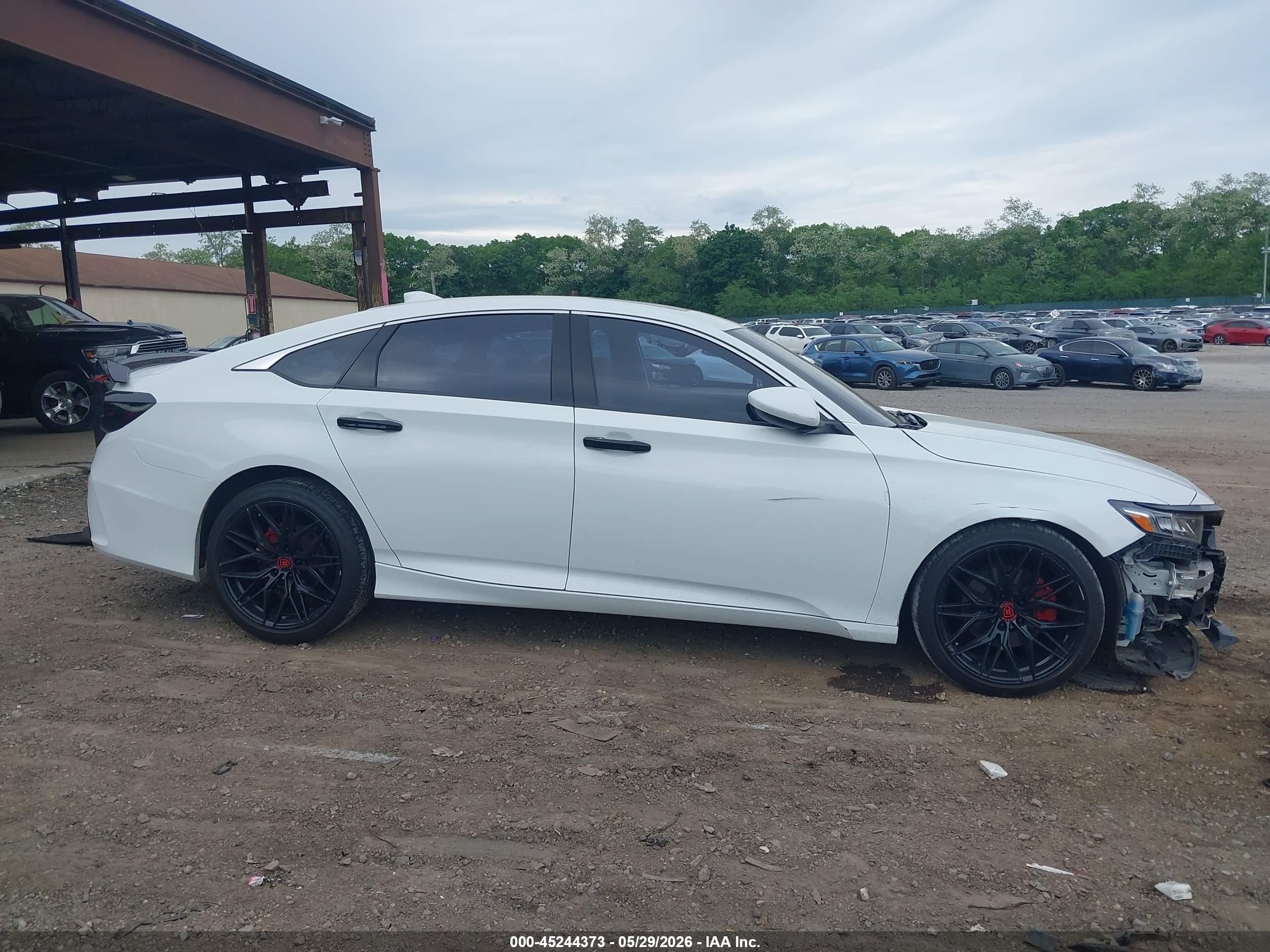 2020 Honda Accord Sport 2.0t White vin: 1HGCV2F34LA024913
