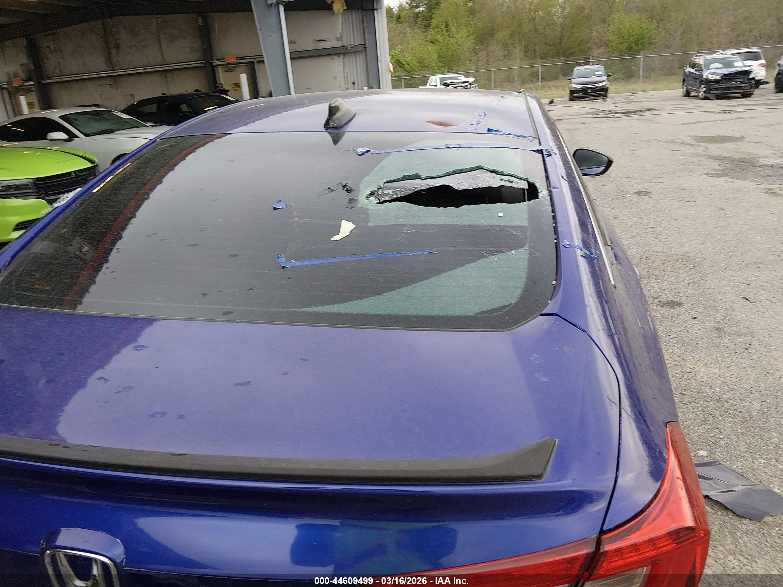 2018 Honda Accord Sport 2.0t Blue vin: 1HGCV2F36JA051558