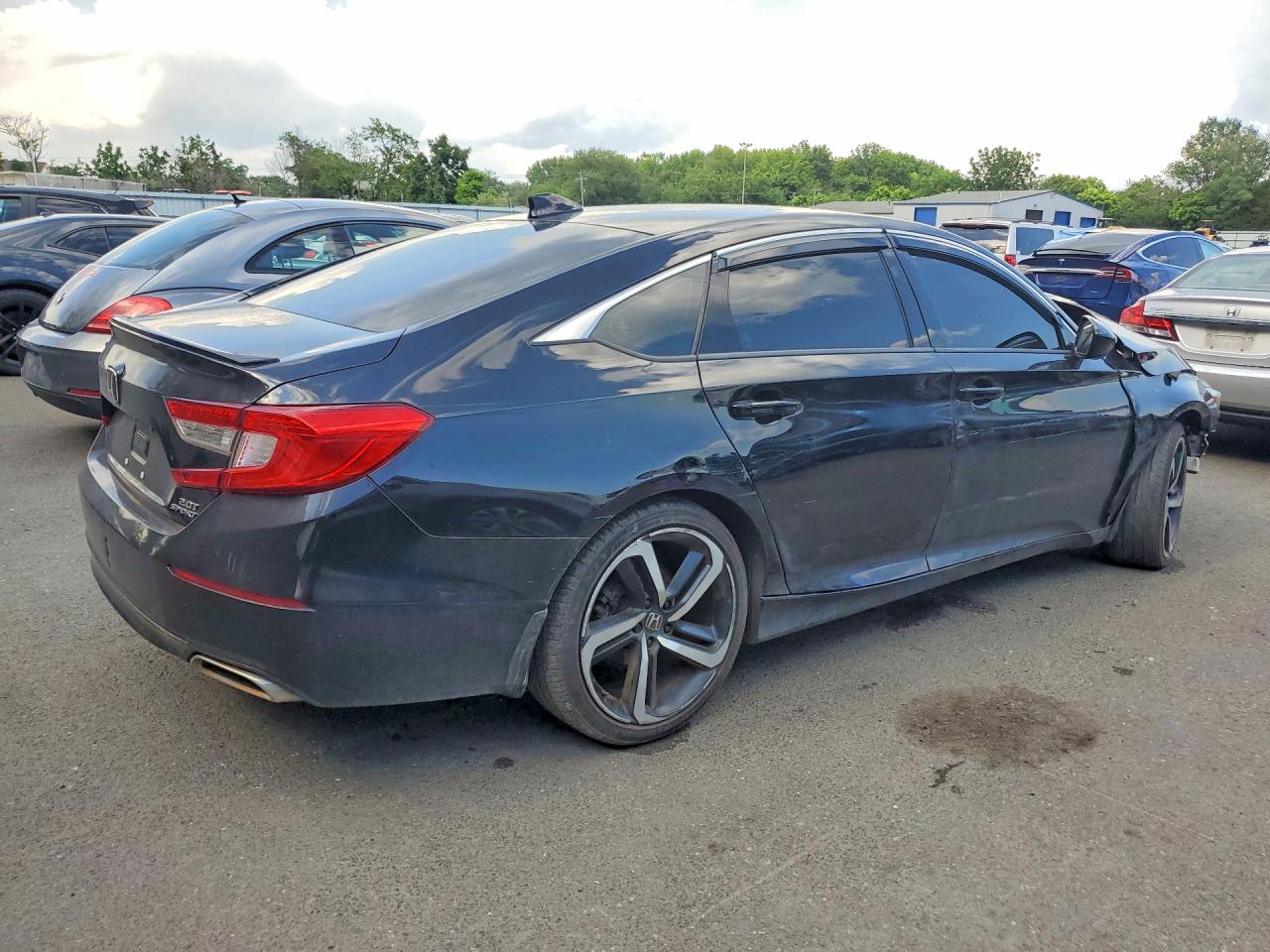 2020 Honda Accord Sport Black vin: 1HGCV2F38LA007662