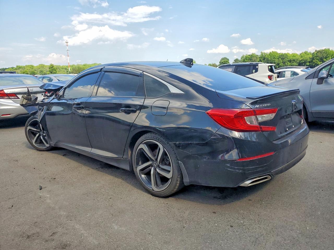 2020 Honda Accord Sport Black vin: 1HGCV2F38LA007662