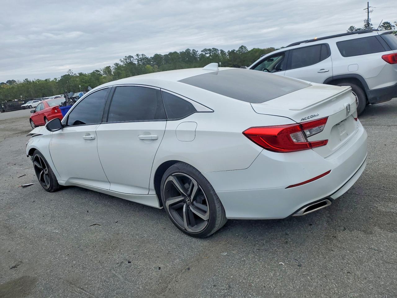 2020 Honda Accord Sport White vin: 1HGCV2F38LA024168