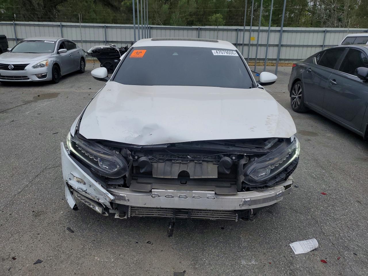 2020 Honda Accord Sport White vin: 1HGCV2F38LA024168