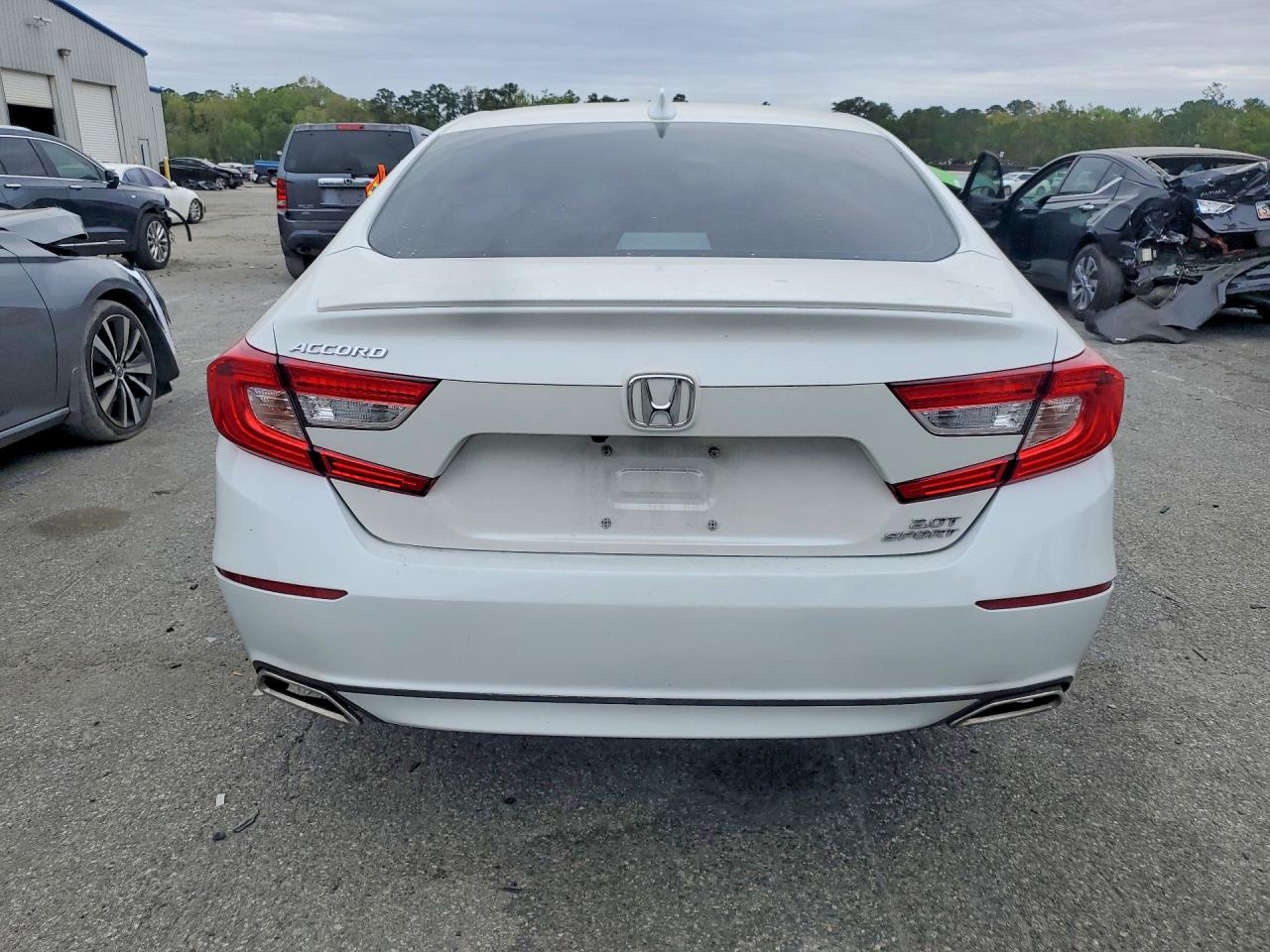 2020 Honda Accord Sport White vin: 1HGCV2F38LA024168
