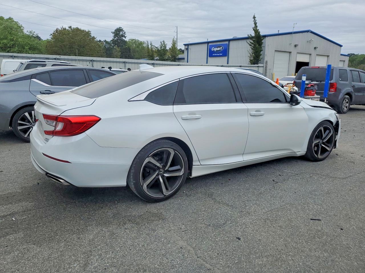 2020 Honda Accord Sport White vin: 1HGCV2F38LA024168