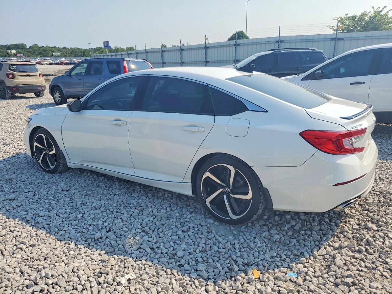 2022 Honda Accord Sport White vin: 1HGCV2F38NA005977