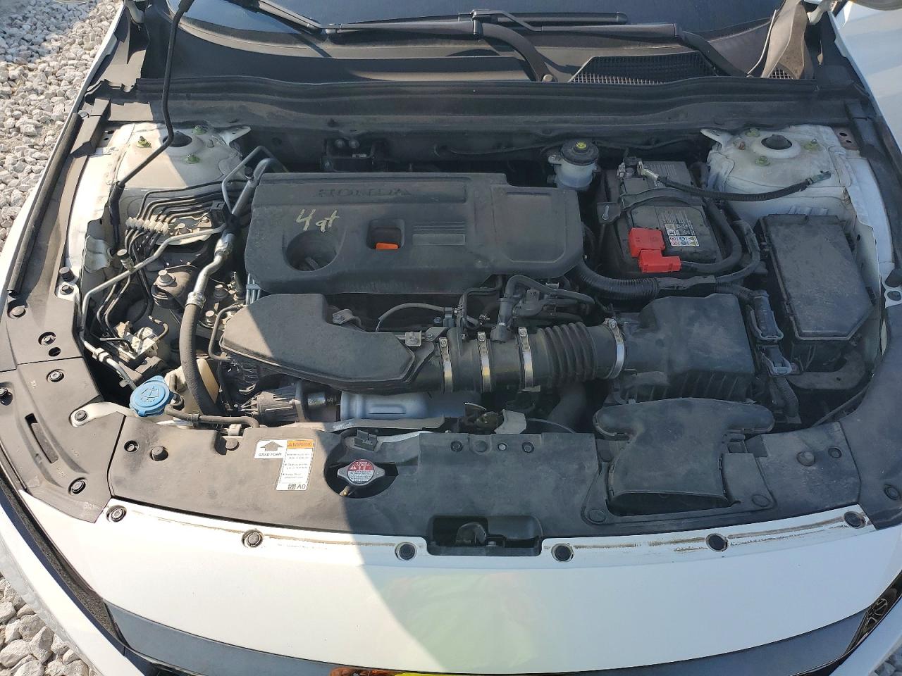 2022 Honda Accord Sport White vin: 1HGCV2F38NA005977