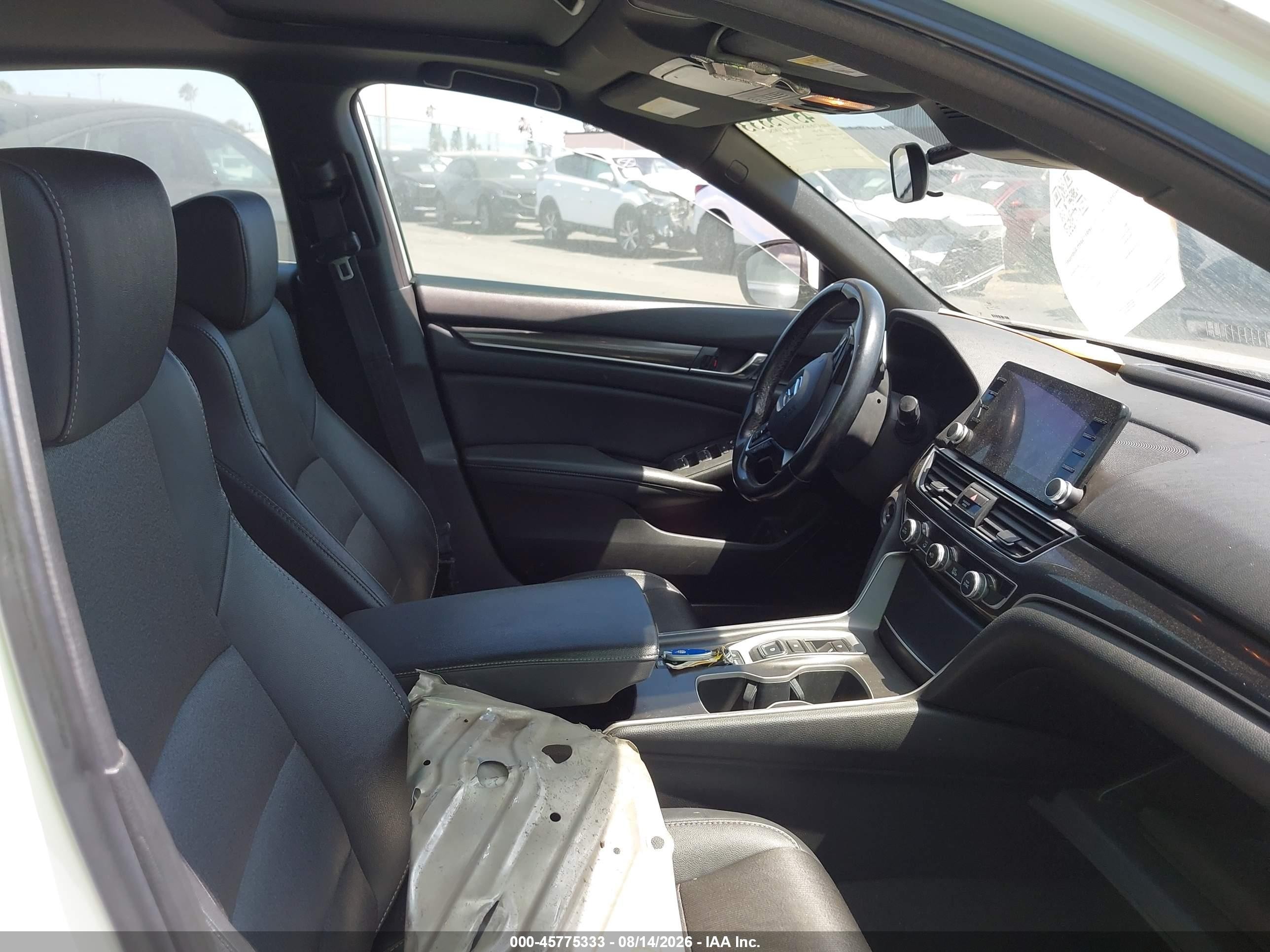 2020 Honda Accord Sport 2.0t White vin: 1HGCV2F39LA006388