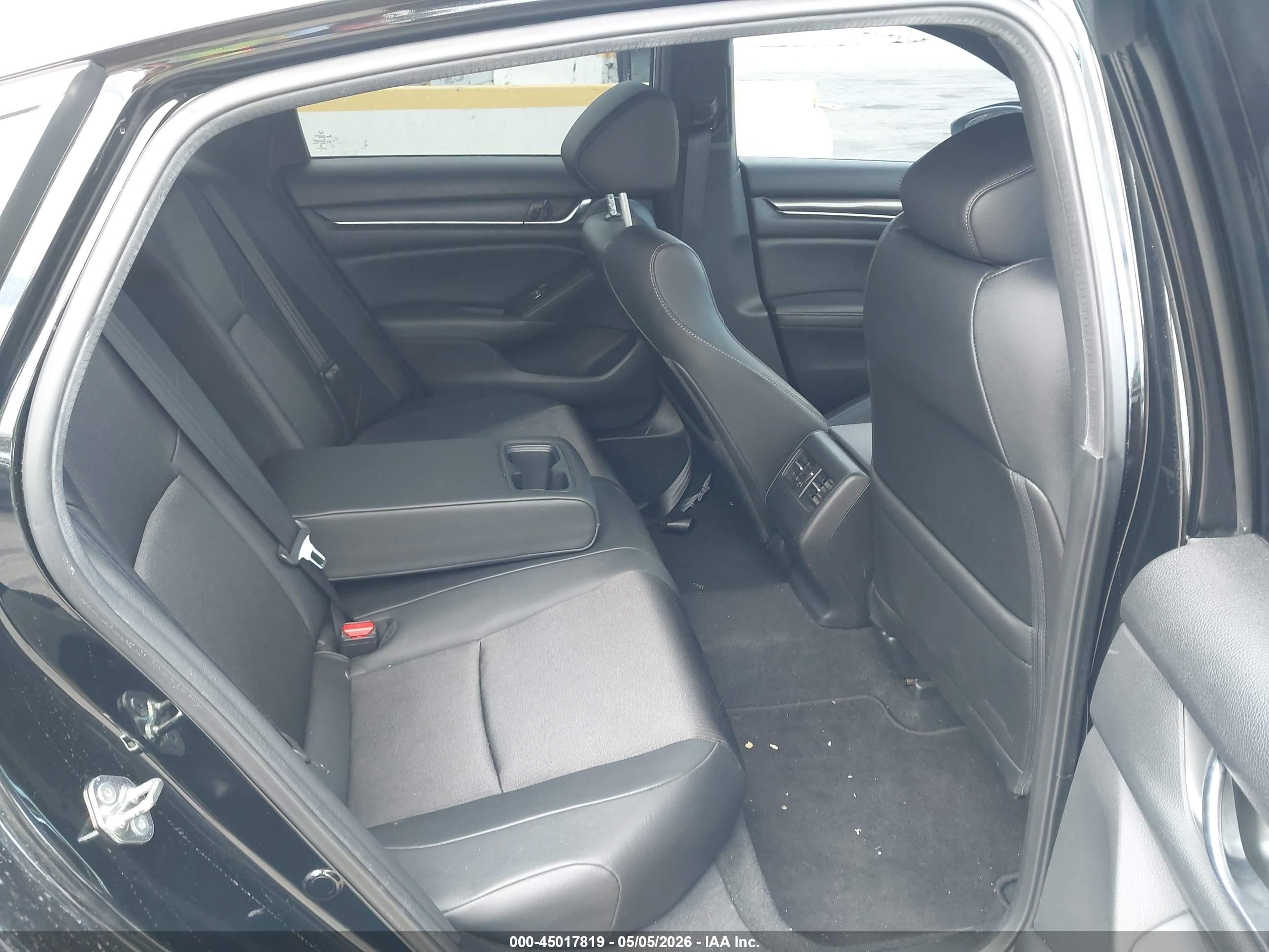 2019 Honda Accord Sport 2.0t Black vin: 1HGCV2F3XKA021822
