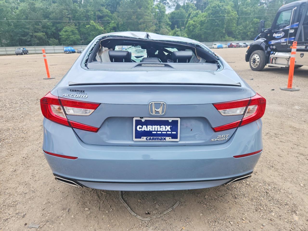 2022 Honda Accord Sport Gray vin: 1HGCV2F3XNA023509