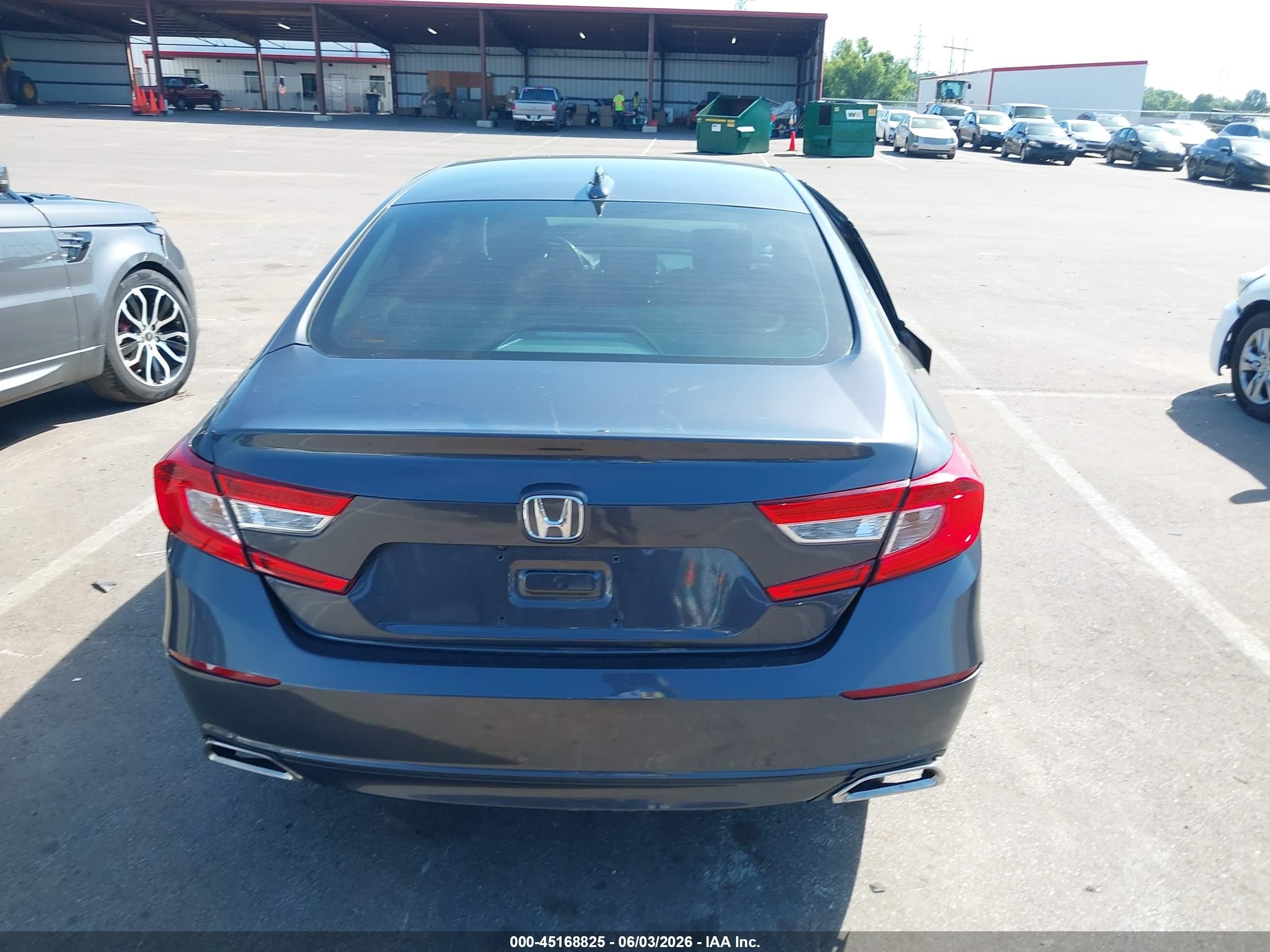 2020 Honda Accord Ex-l 2.0t Gray vin: 1HGCV2F54LA004839